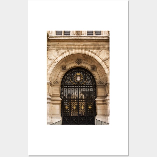 Hotel de Ville - One Of These Gates © Wall Art by PrinceJohn